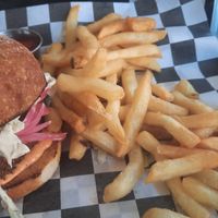 No Harm, No Foul (with fries) at Mad Rabbit Cafe in Madison