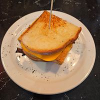 Breakfast sando at Mad Rabbit Cafe in Madison