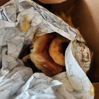 Smokehouse burger at Mad Rabbit Cafe in Madison