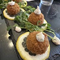 "Bunny-less balls"  at Mad Rabbit Cafe in Madison