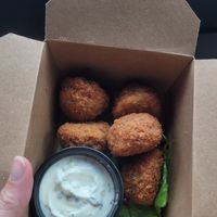 Bunny-less balls at Mad Rabbit Cafe in Madison