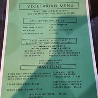 Menu at The Krave in Raytown