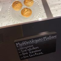 Vegan banana muffins at Mood Coffee Bar in Madrid