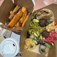 Signature bowl and fries   at TREEHOUSE - Tsim Sha Tsui in Kowloon