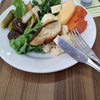 Salad mix of buffet fig selection to die for at Clube do Comércio Restaurante Porto Alegre in Porto Alegre