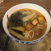 Tonkatsu ramen with no egg   at Noods Wok Bar in Siargao