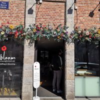 Outside at Bloom Café in Lille
