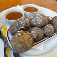 Patatas con majo  at Candelaria La Cocinera in Tenerife