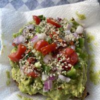 Super delicious avocado toast!  at Blue Zone in Espanola