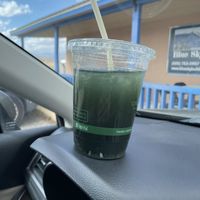 Great juices and smoothies   at Blue Zone in Espanola