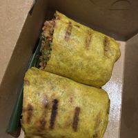 Jackfruit and tempeh wrap  at Nourish - Uluwatu in Pecatu
