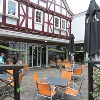 Outside at KostBar in Korbach