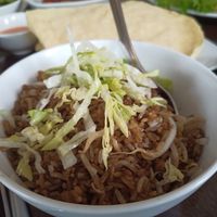 Fried rice at Leaf Vegetarian in Rotterdam