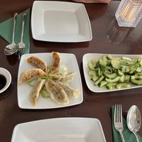 The cucumber salad was soooo great!  at Leaf Vegetarian in Rotterdam