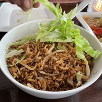 Fried rice (one portion enough for two)  at Leaf Vegetarian in Rotterdam