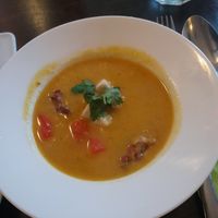 Lentil soup at Leaf Vegetarian in Rotterdam