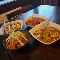 Main dish at Leaf Vegetarian in Rotterdam