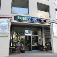 terrace in front, Leaf Rotterdam at Leaf Vegetarian in Rotterdam