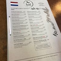   at Leaf Vegetarian in Rotterdam