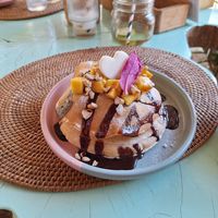 Pancaces at Pak Pak Vegan Food in Trat