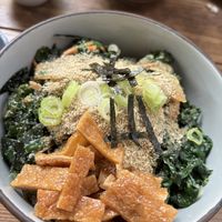 Vegan Don with tofu (definitely add the tofu, it enhances the whole meal with its sweetness)  at Heno Heno in Berlin