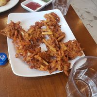 Excellent pakora. at Mt Everest Indian Halal Restaurant - 인도 음식 in Jeju