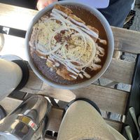 Enchiladas  at Alguito Vegano in Mexico City