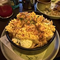 Chilaquiles con Tofu   at Alguito Vegano in Mexico City