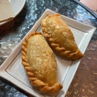 Curry puffs (menu says spicy but they were very mild- I can’t usually handle much spice)  at September Vegan Food in Wellington