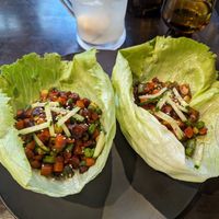 San choy bow at September Vegan Food in Wellington