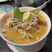 Thai style Tom yum  at September Vegan Food in Wellington