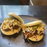 Chicken buns  at September Vegan Food in Wellington