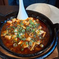 Mapo tofu at September Vegan Food in Wellington