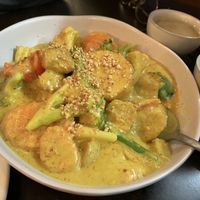 Satay chicken   at September Vegan Food in Wellington