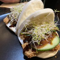 Duck bao  at September Vegan Food in Wellington
