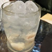 Lychee drink  at September Vegan Food in Wellington