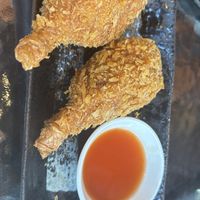 “KFC” drumsticks  at September Vegan Food in Wellington