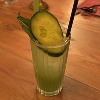 Super good cucumber mocktail  #Veganuary at Leonetta in Lisbon
