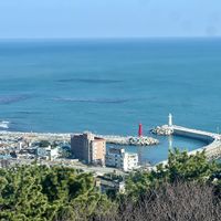 What an amazing view from their place  at BIBIBIDANG in Busan