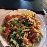 Vegan at the total price of 40 tl with water! The nicest people you'll ever meet in here. 95 % of the food is vegan, and only a few vegetarian options, but all meat free! It's a bu at Rulo Ezberbozan Lezzetler in Istanbul