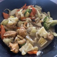 Chicken and cashew   at Infusion Asian Eatery in Seaton
