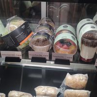 Some vegan snacks at DOH - Costa Coffee in Doha