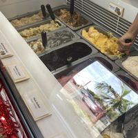 Freezer full of vegan deliciousness  at Little Lato - Pop-up in Waipu
