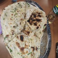Garlic naan at Taste Of India in Lisbon
