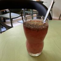 Chia and hemp smoothie  at Katzentempel - München in Munich
