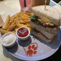 Purrfect peanut sandwich   at Katzentempel - München in Munich