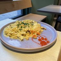 Scrambled “egg"  at Katzentempel - München in Munich