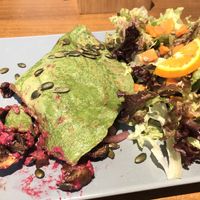 Savory pancake special at Katzentempel - München in Munich