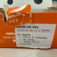 Yummmm  at Mr Puffs - Barton St in Hamilton