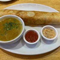 Masala dosa at Curry Chemistry Cafe in Chatham